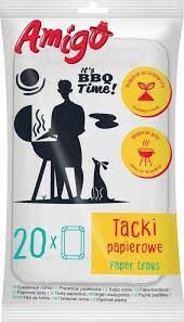 Amigo - Tacki papierowe - szt (20 sztuk)
