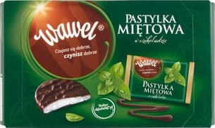 Wawel - Pastylka miętowa w czekoladzie - 210 g